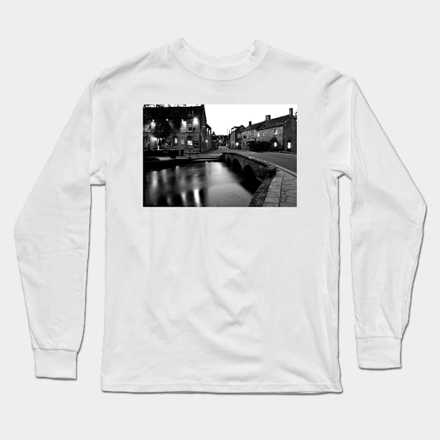 Old Manse Hotel Bourton on the Water Cotswolds Long Sleeve T-Shirt by AndyEvansPhotos